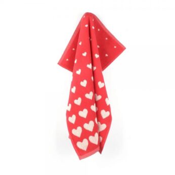 Handdoek Hearts Red Bunzlau Castle - Afbeelding 3