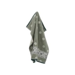 Handdoek Belle Fleur Dark Green Bunzlau Castle