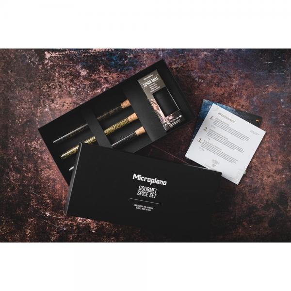 Nootmuskaatmolen zwart Giftset Microplane