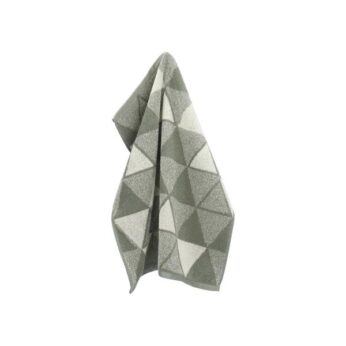 Handdoek Triangles Dark Green Bunzlau Castle - Afbeelding 3