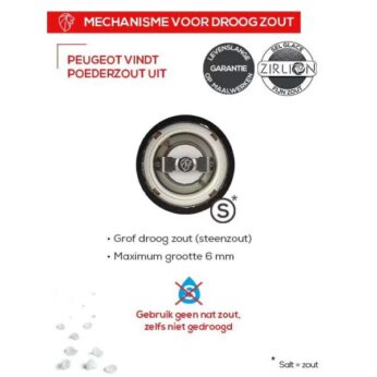 Zoutmolen nw Daman 16cm US Peugeot - Afbeelding 7