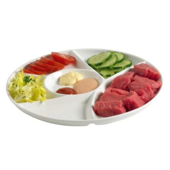Fonduebord rond wit Cosy & Trendy