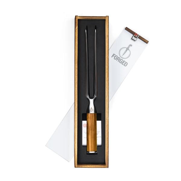 Vleesvork Olive Forged - Afbeelding 3