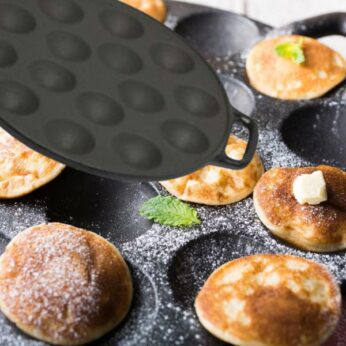 Poffertjesplaat gietijzer Inno Cuisinno - Afbeelding 2