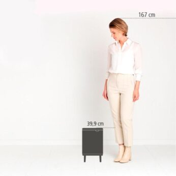 Afvalbakje Bo Hi 7 ltr. FPP Brabantia - Afbeelding 3