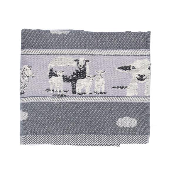 Theedoek Sheep Anthracite Bunzlau Castle - Afbeelding 3