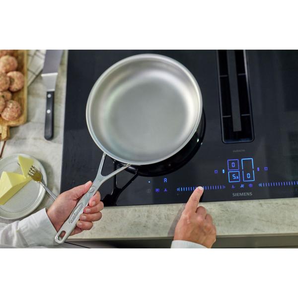 Koekenpan 28cm NanoTouch Silverline-7 +AluPlus Koekenpan 24cm Demeyere - Afbeelding 2