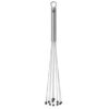 Bolletjesgarde silicone met ring  32cm WMF