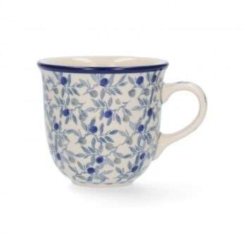 Mok Tulip 200ml Blue Olive Bunzlau Castle