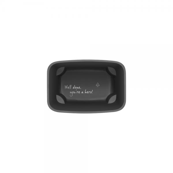 Afvalbakje Bo Hi 4 ltr. mat zwart Brabantia - Afbeelding 8