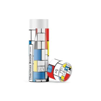 Isoleerfles* 500ml Mondriaan Izy Bottles - Afbeelding 4
