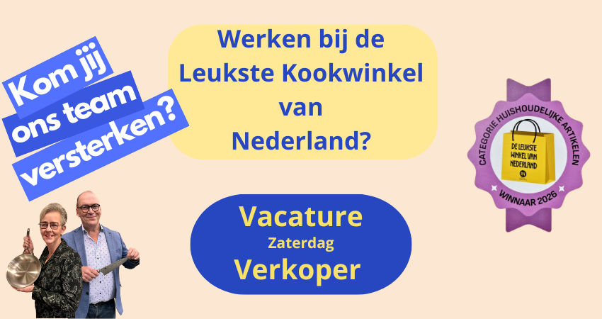GEZOCHT: Verkoper m/v zaterdag