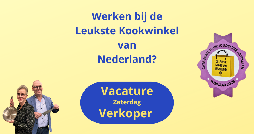 GEZOCHT: Verkoper m/v zaterdag